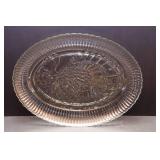 Set of 4 Unique Clear Glass Items