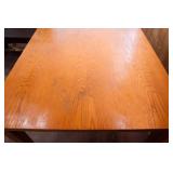 Set of Two Wooden Work Tables – 36" x 36" x 29.5"
