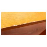 Set of Two Wooden Work Tables – 36" x 36" x 29.5"