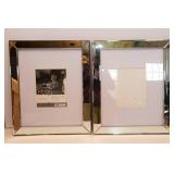 Set of Two Frames with Mirror Edging