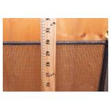 Vintage Fireplace Screen – 30" x 52"