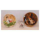 Norman Rockwell Plate, Cup & Collector’s Plate Lot