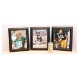 Set of 3 Framed Green Bay Packers Photos