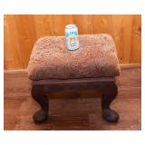 Wooden Decorative Stool – 17" x 15" x 14.5"