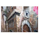 Handpainted Italian Artwork on Canvas – 27.5" x 19.5"