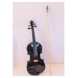 Violin with Case and Bow