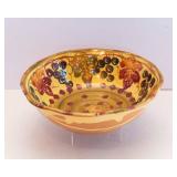 Handmade Tuscan Bowl – 11.25" Diameter