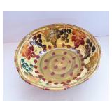 Handmade Tuscan Bowl – 11.25" Diameter