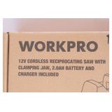 WorkPro 12V Cordless Reciprocating Saw – New