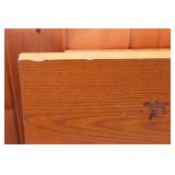 Set of Two Wooden Work Tables – 36" x 36" x 29.5"