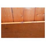 Set of Two Wooden Work Tables – 36" x 36" x 29.5"