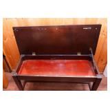 Vintage Piano Bench – 36" x 16" x 20.75"