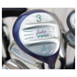 Women’s Golf Clubs, Bag & Bag Boy Push/Pull Cart