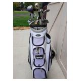 Women’s Golf Clubs, Bag & Bag Boy Push/Pull Cart