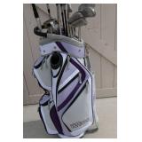Women’s Golf Clubs, Bag & Bag Boy Push/Pull Cart