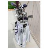 Women’s Golf Clubs, Bag & Bag Boy Push/Pull Cart