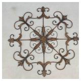 Large Metal Wall Art – 50.5" Diameter