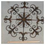 Large Metal Wall Art – 50.5" Diameter