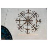 Large Metal Wall Art – 50.5" Diameter