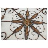 Large Metal Wall Art – 50.5" Diameter