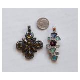 Mixed Jewelry Lot – Gold Tone, Silver Tone & Pendant Pieces