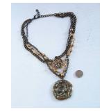 Mixed Jewelry Lot – Gold Tone, Silver Tone & Pendant Pieces