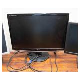 Lot of Three Monitors – Dell & LG