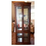 Lighted Curio Cabinet – 80" Tall
