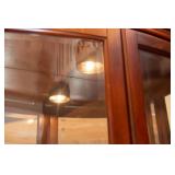 Lighted Curio Cabinet – 80" Tall