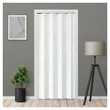 Lot of Everbilt Accordion Door Jupiter White 36 in. x 80 in.  Customer Returns See Pictures