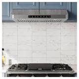 Viki Home 30 inch Under Cabinet Range Hood  Customer Returns See Pictures