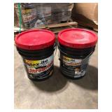 Lot of Latex-ite 4.75 Gal. Ultra Shield Driveway Filler Sealant Customer Returns See Pictures