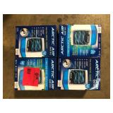 Lot of ARCTIC AIR Turbo Chill Desktop Evaporative Space Cooler with LED Nightlight  Customer Returns See Pictures