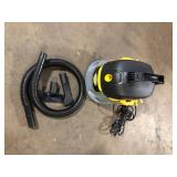 Stinger 2.5 Gal. 1.75 Peak HP Small Shop Vacuum Wet Dry Vac with Filter Bag, Hose, Utility and Car Nozzle Attachments HD2025   Customer Returns See Pictures