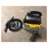 Stinger 2.5 Gal. 1.75 Peak HP Small Shop Vacuum Wet Dry Vac with Filter Bag, Hose, Utility and Car Nozzle Attachments HD2025   Customer Returns See Pictures