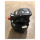 Husky 3 Gal. 120 PSI Portable Electric Oil-Free Light Duty Pancake Air Compressor with Fold Down Handle and 1-Quick CouplerCustomer Returns See Pictures