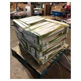 30 Boxes of TrafficMaster Capel Bianco 6 in. x 24 in. Matte Ceramic Wood Look Floor and Wall Tile (17 sq. ft./Case)   Customer Returns See Pictures