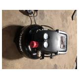 Husky 3 Gal. 120 PSI Portable Electric Oil-Free Light Duty Pancake Air Compressor with Fold Down Handle and 1-Quick Coupler Customer Returns See Pictures