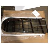 XRAMFY 24 in. W x 65 in. H Modern Arched Metal Framed with Grids Black Full Length Wall Mirror  Customer Returns See Pictures