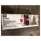 Home Decorators Collection 7.5 ft. Grand Duchess Twinkling Balsam Fir LED Pre-Lit Artificial Christmas Tree T27  Customer Returns See Pictures