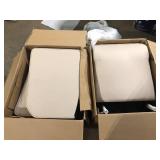 HOMCOM Recliner Chair for Adults, Adjustable Single Sofa with Thick Cushion, Breathable Fabric Glider Rocker, Cream White  Customer Returns See Pictures