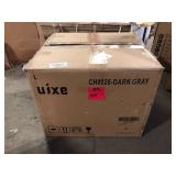 Uixe Modern Dark Gray Polyester Upholstered Recliner Chair with Adjustable Backrest and Footrests  Customer Returns See Pictures