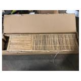 Master Garden Products BSC-98 Self Standing Divider Bamboo Screen, 72 x 72 Tan   Customer Returns See Pictures