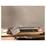 GE 24 in. Built-In Tall Tub Front Control White Dishwasher with 60 dBA dented see picture  Customer Returns See Pictures