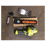 RYOBI USB Lithium Shear Shrubber Kit with 2.0 Ah USB Lithium Battery and Charging Cable Customer Returns See Pictures
