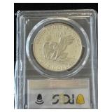 1971-S Eisenhower Silver Peg Leg Dollar Proof PCGS PR69 Deep Cameo