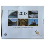 2018 America the Beautiful Quarter Set