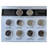 2018 America the Beautiful Quarter Set