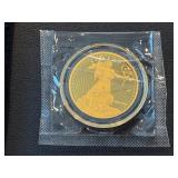 Cook Island .999 Fine Gold $5 Dollar St. Gaudens Coin