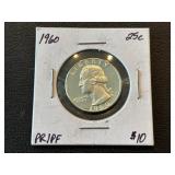 1960 Washington Quarter Proof